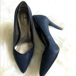 Bandolino glitter heels